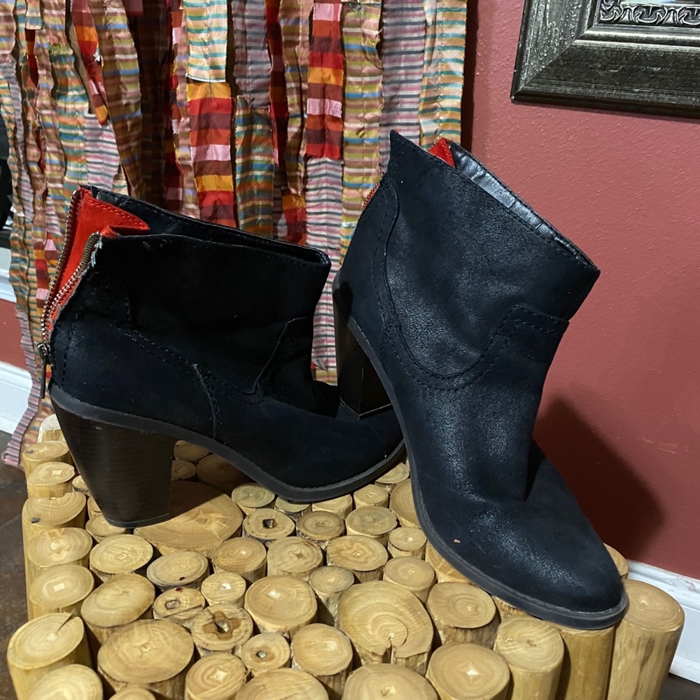 Black booties